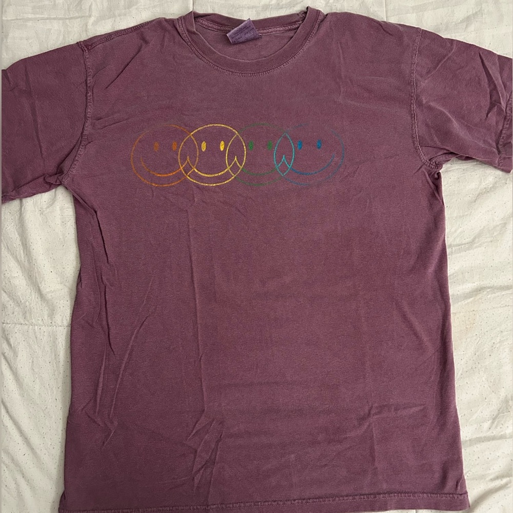 Comfort Colors Men's Graphic Tee - Purple